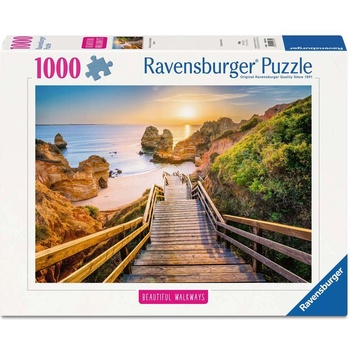 Ravensburger Пъзел Ravensburger от 1000 части - Стълбище към плажа Камило (12001761)