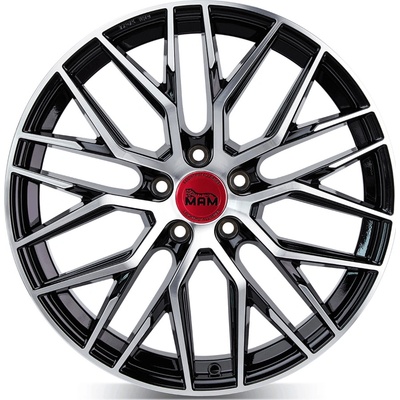 MAM RS4 8,5x19 5x114,3 ET40 black polished