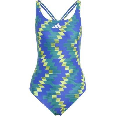 Adidas Бански костюм Adidas Women's One Piece Swimsuit - Lucid Blue/Gr