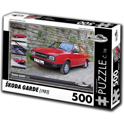 Retro-auta č. 16 Škoda Garde 1983 500 dielov