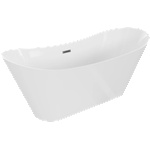 Mexen Celia 170x75 cm white/brushed gun grey (52331707500-66)