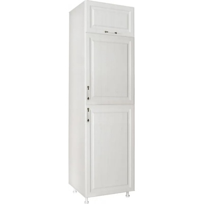 Matis Колонен шкаф за вграден хладилник rustic friz 2v бял