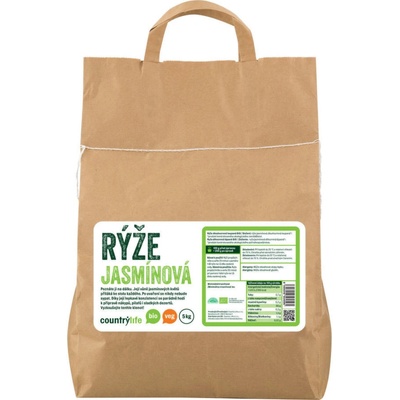 Country Life Bio Ryža jazmínová 5 kg