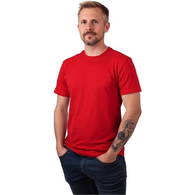 Jožánek pánské tričko Marek krátký rukáv červené