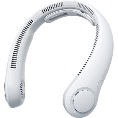 JisuLife Neck Life 4, охлаждащ вентилатор за врат, 5 скорости, сгъваем дизайн, 5000mAh, сив (FNL04R)