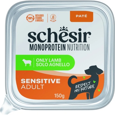 Schesir Dog Monoprotein Jehněčí paté 150g