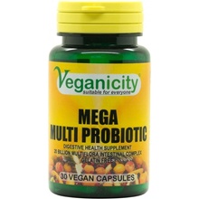 Veganicity Mega Multi Probiotic 20 miliard prospěšných bakterií 30 kapsúl
