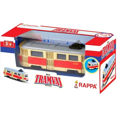 Rappa kovová tramvaj mini 8,5 cm