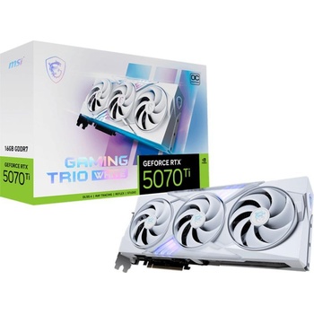 Image 1 of MSI GeForce RTX 5070 Ti GAMING TRIO OC WHITE 16GB GDDR7 256bit