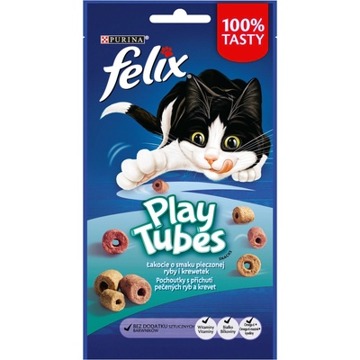 Felix Play Tubes Pečená ryba a krevety 50 g
