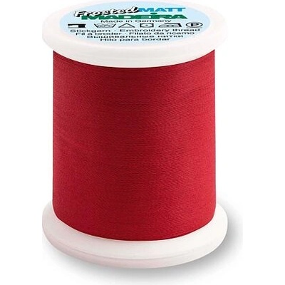 Vyšívací nit PES Madeira Frosted Matt 40 (500m) barva 7747 ruby