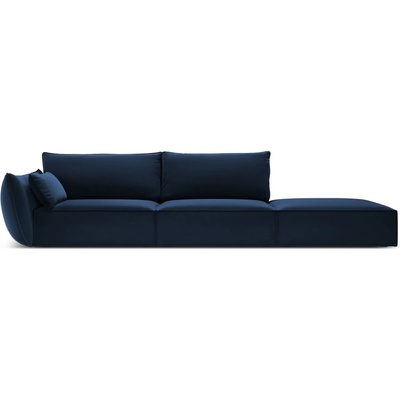 Mazzini Sofa Тъмносин кадифен диван ляв ъгъл 264 cm Vanda - Mazzini Sofas (MAZ_3SOR_51_F1_VANDA2)
