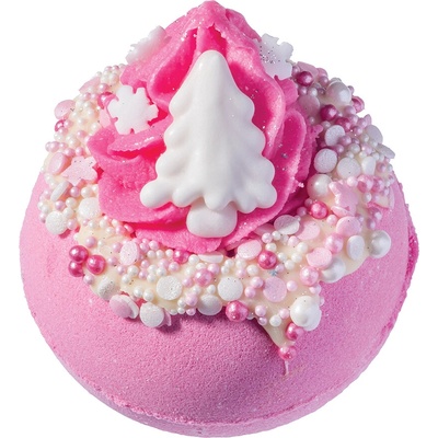 Bomb Cosmetics Pink Christmas Šumivá bomba do koupele 160 g