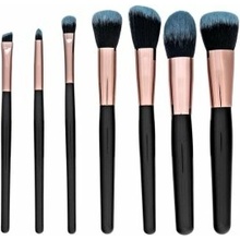 Mimo Makeup Brush Set Black 7 ks sada štetcov