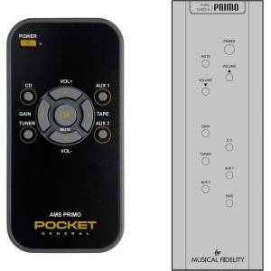 GENERAL Musical Fidelity AMS PRIMO - дистанционно управление дубликат (AMS PRIMO) Дистанционно