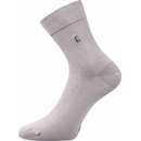 Lonka Společenské ponožky DAGLES balení 3 stejné páry světle šedá