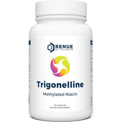 Renue By Science Trigonelline NAD+ booster, 250 mg, 90 капсули, Renue By Science (68527 RBS)