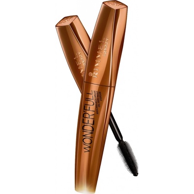 Rimmel London Wonder Full vyživující a prodlužující řasenka pro objem řas 001 Black 11 ml