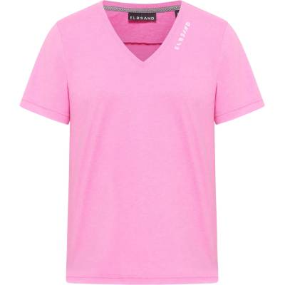 ELBSAND Дамска тениска ELBSAND Women's Talvi T-shirt - Magenta Sky Mel (916-6654-0114)