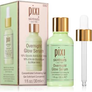 Pixi Overnight Glow Serum нощен серум за лице с гликолова киселина 30ml