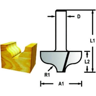 Makita D-48181 profilová fréza
