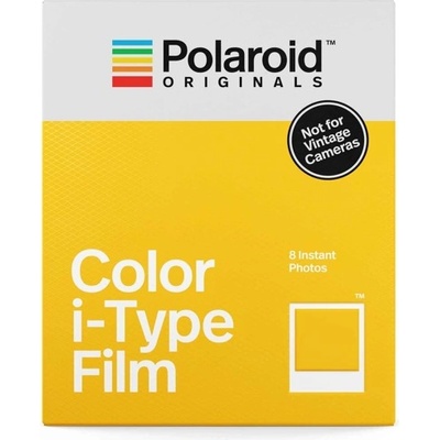 Polaroid Фотохартия Polaroid Originals Color Film for i-Type, 4.2 x 3.5 inch, за Polaroid i-Type Cameras, 8 листа (004668)