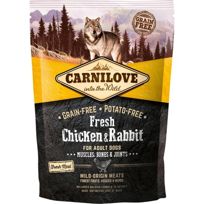 Carnilove Fresh Chicken & Rabbit for Adult Dogs 1,5 kg