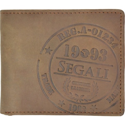 Segali pánská kožená 614827 A brown