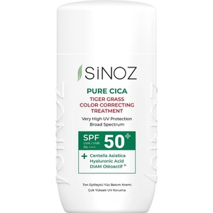 SiNOZ Слънцезащитен флуид за лице Pure Cica, SPF50+, 50 ml - baby