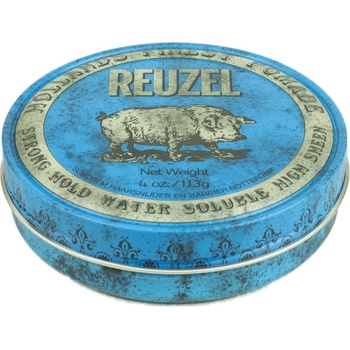 Reuzel Blue Strong Hold Water Soluble High Sheen pomáda 340 g