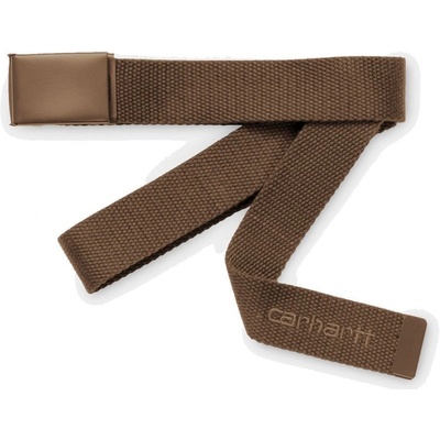 Carhartt pásek WIP Script Tonal hnědá