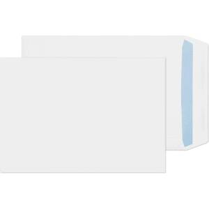 Blake Purely Everyday 3086 Self-Adhesive Shipping Bags White 254 x 178 mm - 100g/m2 | 500 Pieces (3086)