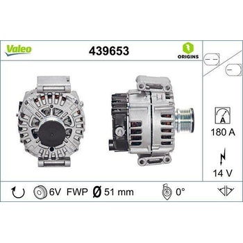 Generátor VALEO 439653