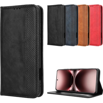 vivo X200 Ultra 5G Кожен Калъф с Поставка и Скрийн Протектор - Черен, Тъмносин, Кафяв, Червен