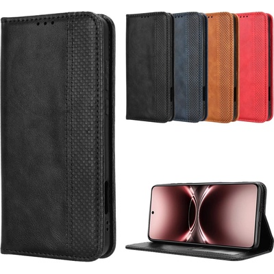 vivo X200 Ultra 5G Кожен Калъф с Поставка и Скрийн Протектор - Черен, Тъмносин, Кафяв, Червен