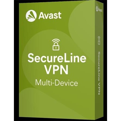 Avast SecureLine VPN Multiplatform 5 lic. 12 mes.