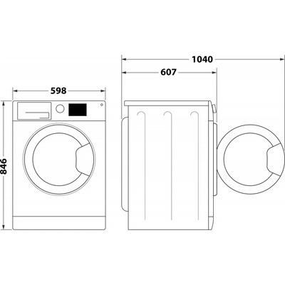 Whirlpool C WD 84M WBS
