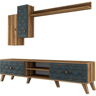 Obývací stěna Classe Walnut and Chalcedony
