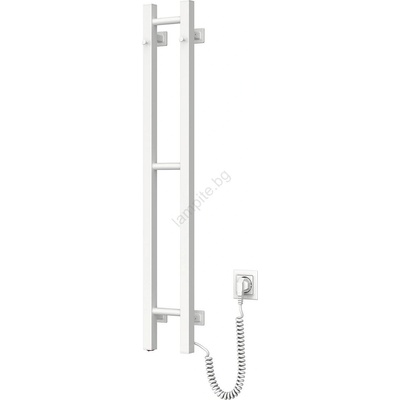 Navin Електрически сушилник за кърпи SILOUETTE 59W 101x16 cm, бял, десен (NV0015)