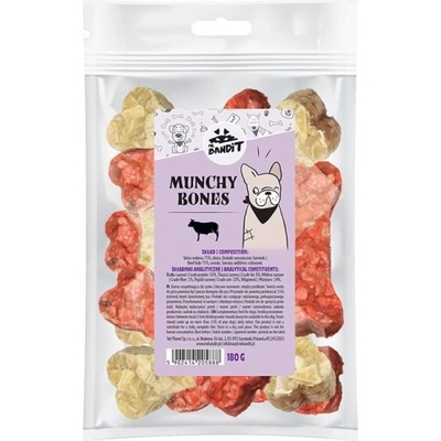 VetExpert Mr. Bandit Muchy Bones - лакомство за куче, цветни кокалчета - Полша