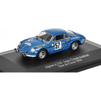 Eligor Renault Alpine A 110 57 Tour de Corse 1969 časopis s modelem 1:43