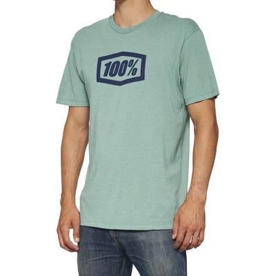 Triko 100% Icon Short Sleeve Ocean Blue Heather