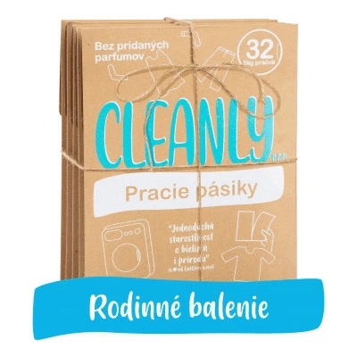 Pracie pásiky Cleanly Eco na 5 x 32 praní