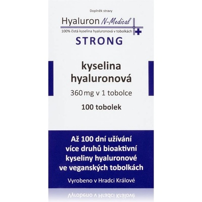 N-Medical Hyaluron STRONG tobolky pro dokonalou pleť 100 ks