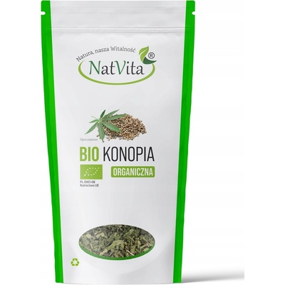 Natvita Konope BIO listy rezané čaj 100 g