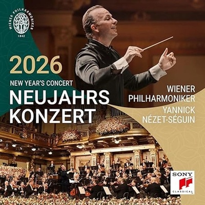 Wiener Philharmoniker, Neujahrskonzert 2026 New Year's Concert 2026 Concert Du Nouvel an 2026, CD