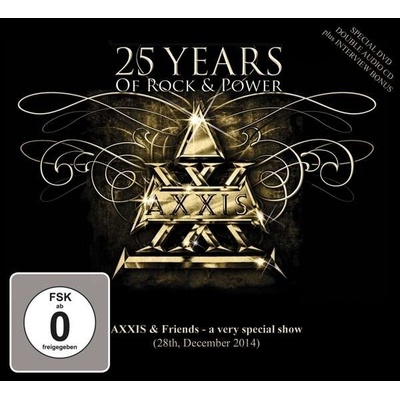 AXXIS - 25 YEARS OF ROCK & POWER DVD