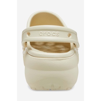 Crocs Чехли Crocs Classic Platform Clog в бежово с платформа (206750.BONE)