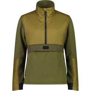 Mons Royale Дамски пуловер Mons royale Women's Decade Mid Pullover Fleece jumper - Forest Floor - размер XS (117-2974-0111)