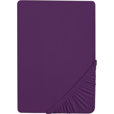 Biberna napínacia plachta fialová 90-100x200